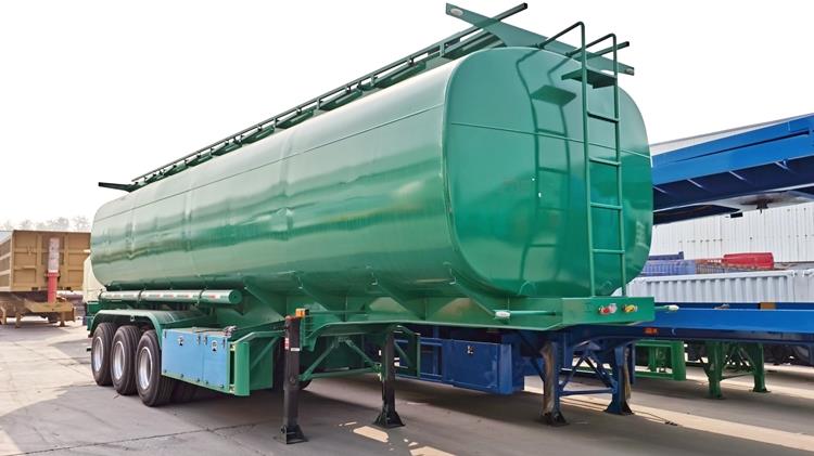 3 Axle 45000 Liters Petrol Tanker Trailer Price