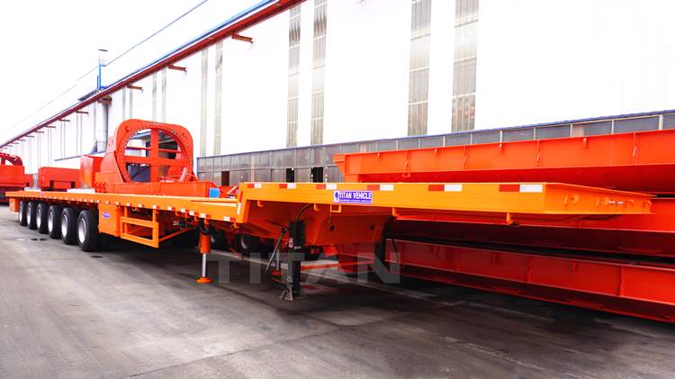 6 Axles 62 Meters Trailer for Sale in Vietnam