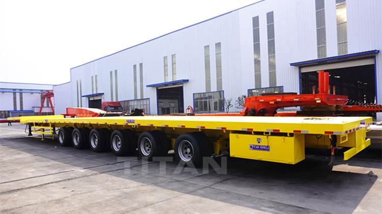 62M 6 Axle Wind Blade Trailer for Sale in Vietnam