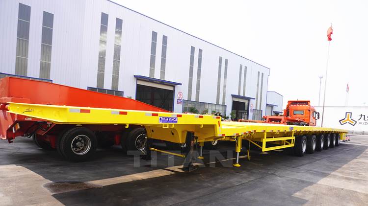 62M 6 Axle Wind Blade Trailer for Sale in Vietnam