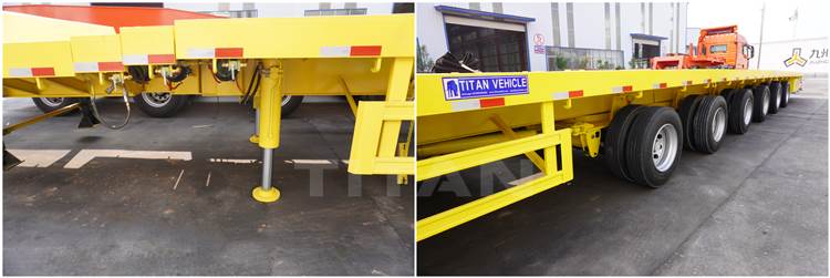 62M 6 Axle Wind Blade Trailer for Sale in Vietnam