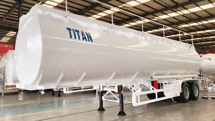 2 Axle 50000 Liters  Fuel Tanker Trailer for Sale In Senegal