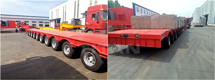 10 Axle Extendable Trailer for Sale in Vietnam