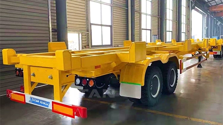 40ft Terminal Port Trailer for Sale in Ghana