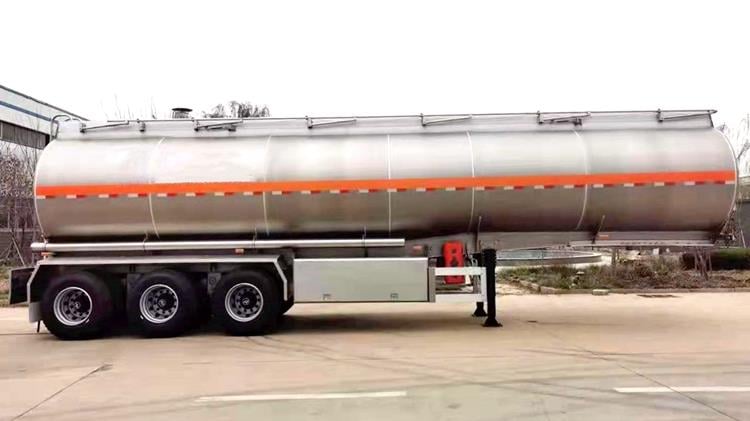 Tri Axle Aluminum Fuel Tanker Trailer for Sale Price In Zimbabwe