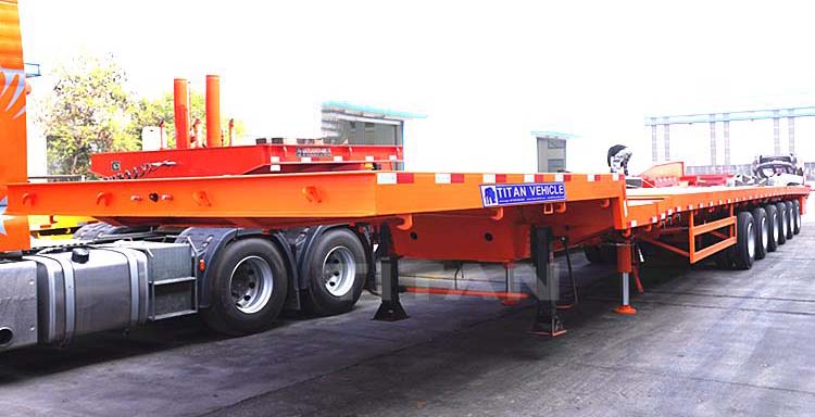 6 Axle 62M Extendable Trailer for Blade for Sale in Vietnam