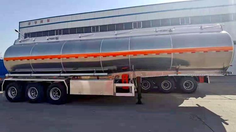35CBM Aluminum Tanker Trailer for Sale In Tanzania