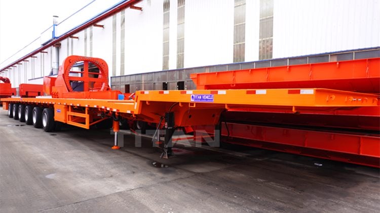 6 Axle 62M Extendable Trailer for Blade for Sale in Vietnam