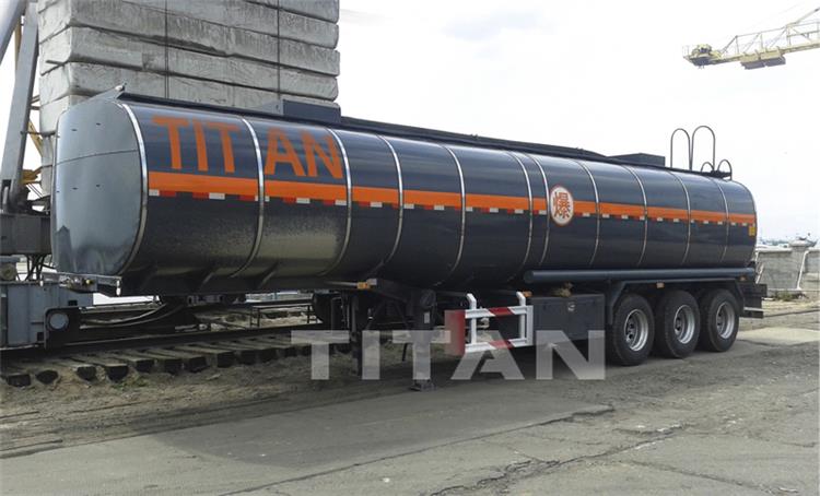 3 Axle Asphalt Tanker Trailer for Sale In Rwanda