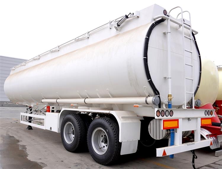 2 Axle 45CBM Petrol Tanker Trailer with Bogie Suspension