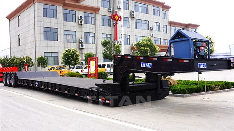 3 Axle Detachable Gooseneck Trailer for Sale in Tanzania