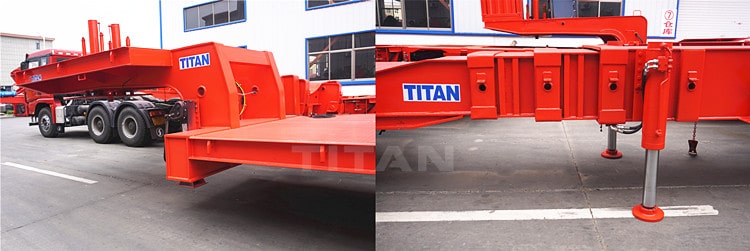 5 Axle Extendable Trailer for Sale in Vietnam