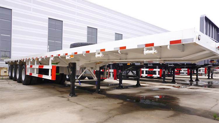 4 Axle 48 ft Flatbed Trailer for Sale - TITAN Vehicle