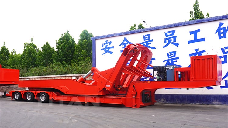 Wind Turbine Blade Transport Trailer for Sale in Vietnam