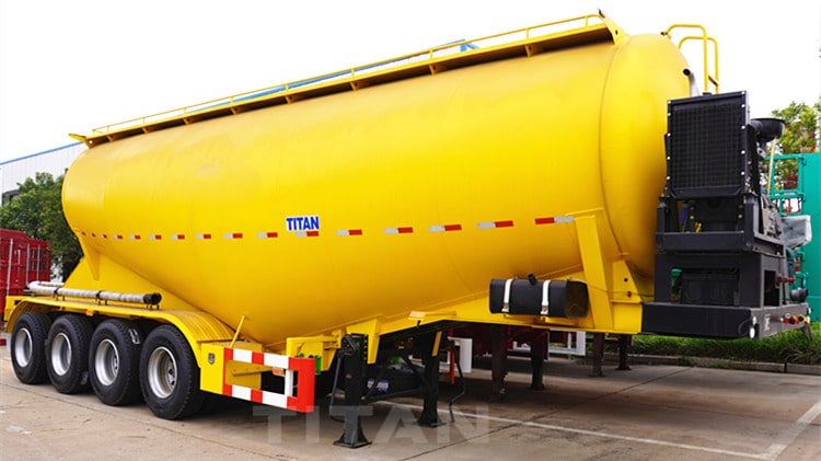 4 Axle Cement Bulk Trailer for Sale in Burundi