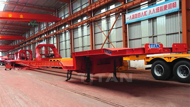 4 Axle 56 Meters Trailer for Sale in Vietnam