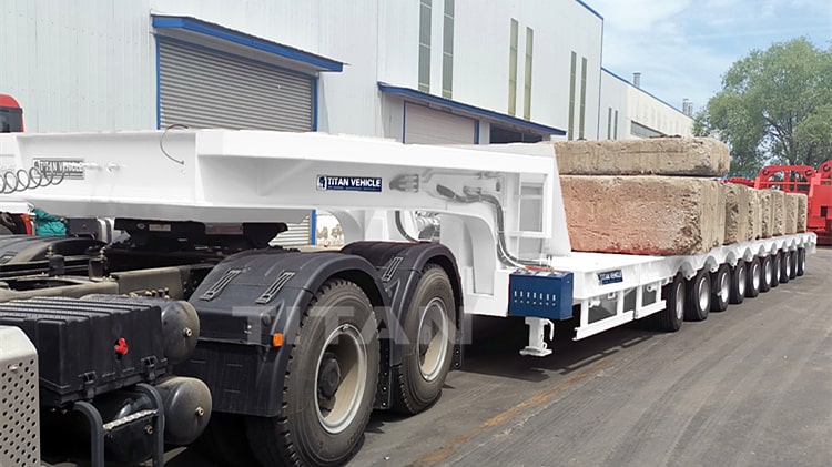 10 Axle Extendable Trailer for Sale in Vietnam