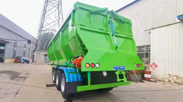 60 Ton Crawler-Type Tipper Dump Box Trailer Manufacturer