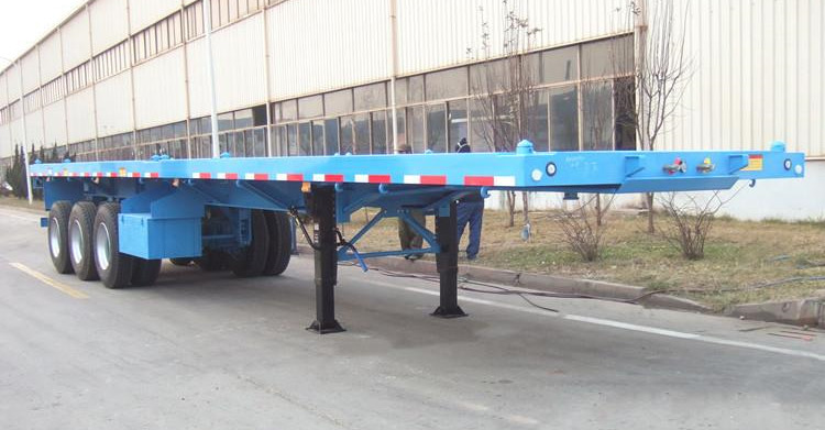 40 Foot Flatbed Semi Trailer for Sale in Zambia - TITAN Vehicle