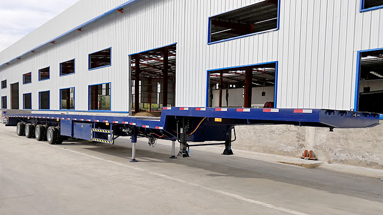 4 Axle Extendable Blade Trailer for Sale in Vietnam