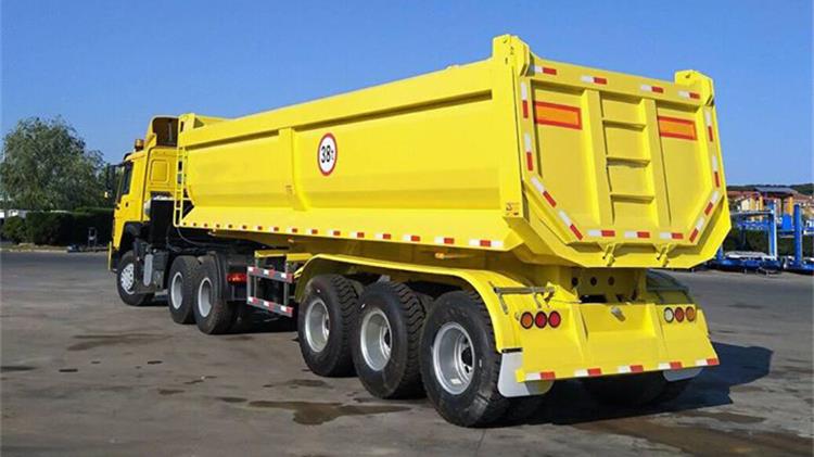 3 Axle 38 Ton Dump Trailer for Sale In Ghana