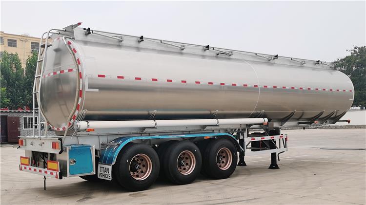 Tri Axle 42000 Liter Aluminum Tanker Truck Trailerfor Sale Price
