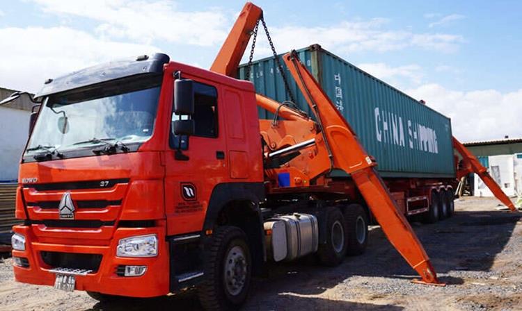 20/40Ft Side Loader Container Trailer for Sale Price