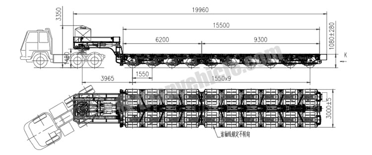 Goldhofer 10 Axle Multi Axle Modular Trailer for Sale