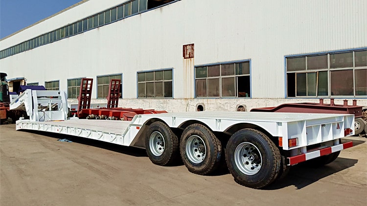 3 Axle 60T Gooseneck Semi Trailer for Sale in Nigeria