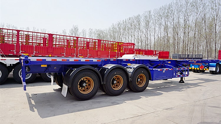 40ft Multi Function Skeletal Trailer for Sale in Qatar