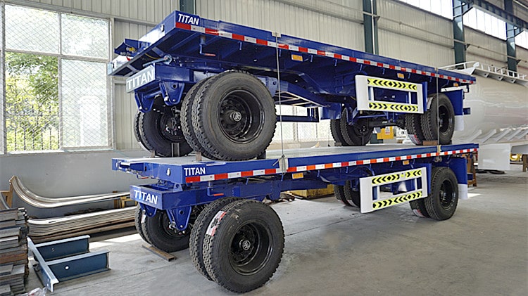 20ft Flatbed Full Trailer for Sale in Mauritania