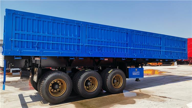 34 Ton Dropside Side Tipper Trailer with Best Price