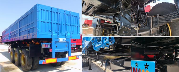 Details of Tri Axle Side Tipper Trailer