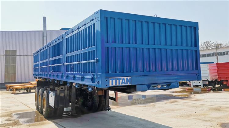 Second Hand Tri Axle Side Tipper Trailer for Sale In Senegal Cost