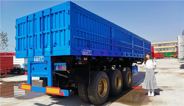 Details of Tri Axle Side Tipper Trailer