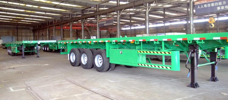 Tri Axle Flat Bed Trailer for Sale in Nigeria - TITAN Vehicle