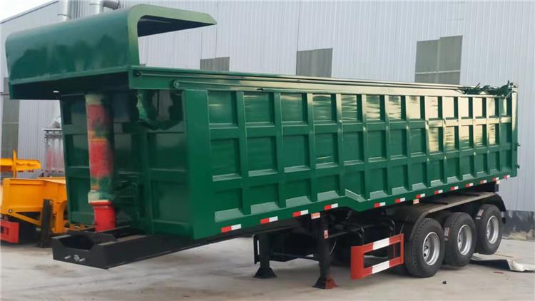 35 Ton Tipper Trailer for Sale with Electric Tarpaulin