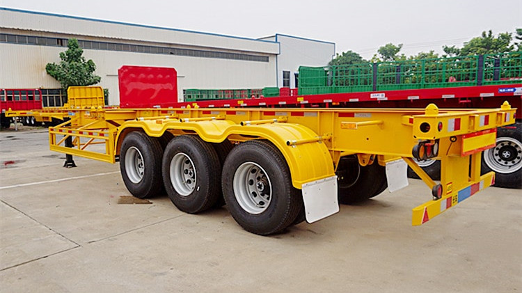 3 Axle 40ft Skeleton Trailer for Sale in Nigeria