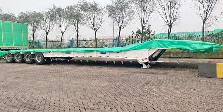 folding gooseneck trailer