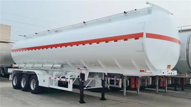 Tri Axle Aluminum Alloy Oil Tanker Trailer with 42000 Liters