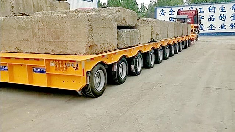 12 Axle Extendable Trailer for Sale in Vietnam