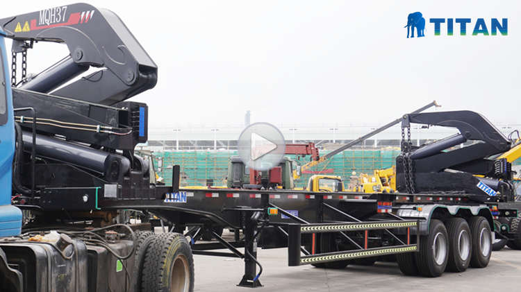 40 Ton Container Side Loader Video