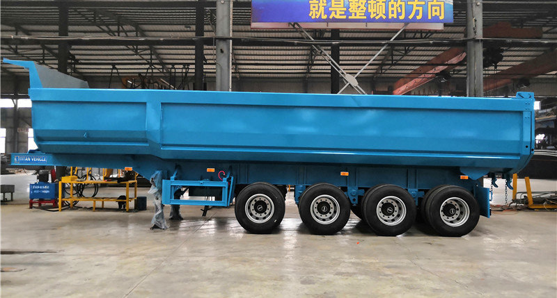 4 Axle Semi Tipper Trailer for Sale