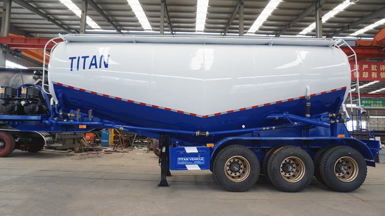 40cbm Dry Bulk Cement Tanker Trailer for Sale in Nigeria