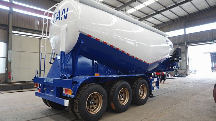 40cbm Dry Bulk Cement Tanker Trailer for Sale in Nigeria