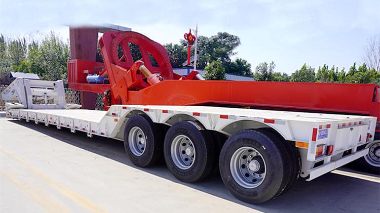 3 Axle 60T Detachable Gooseneck Trailer for Sale in Nigeria