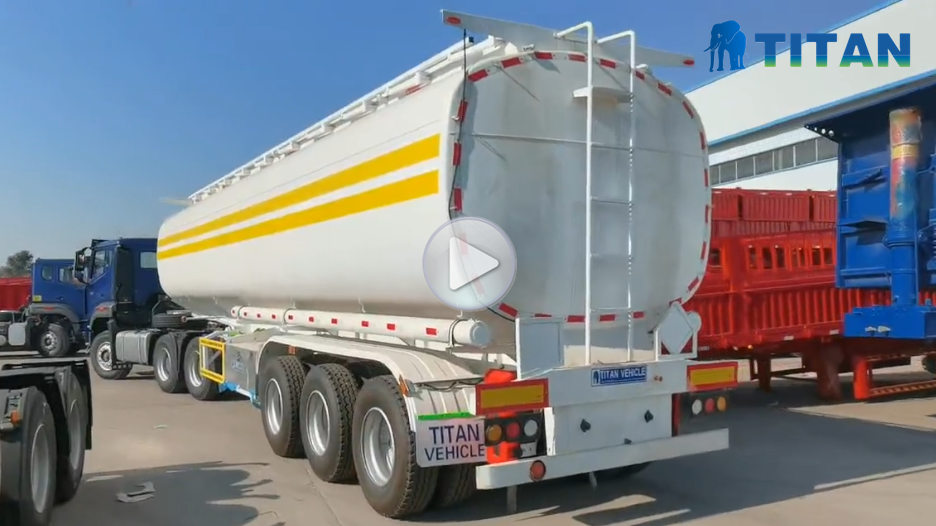 45000Ltrs Palm Oil Tanker Trailer Video