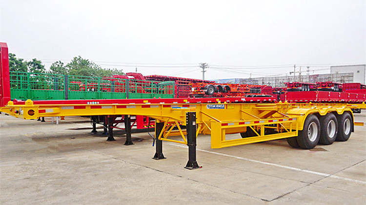 Chengda 40ft Shipping Container Trailer | Container Transport Trailer | 40 Foot Skeletal Container Trailer for Sale
