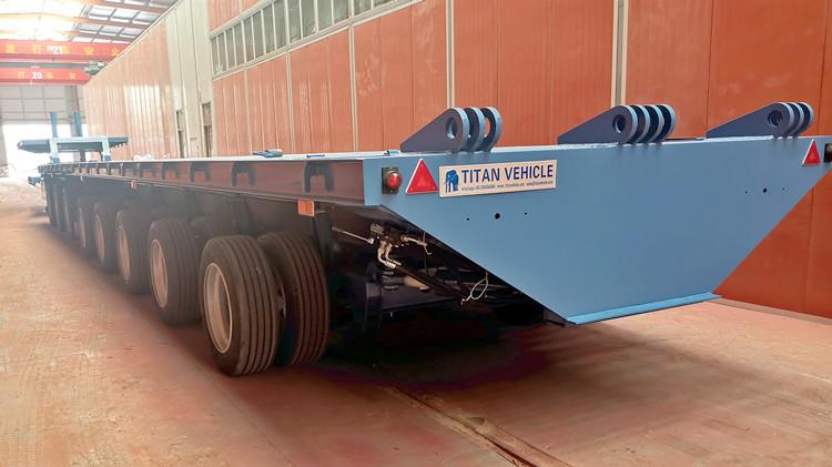 8 Axle Extendable Wind Blade Transport Trailer for Sale