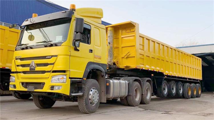 6 Axle 45CBM Dump Trailer for Sale In Ghana